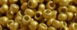 (image for) TOHO 11/o Round Seed Bead-Gold Galvanized Matte PermaFinish #11TPF557F-100