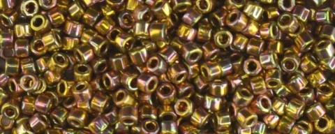 (image for) TOHO Aiko Hexagon-Rose-Green Gold Metallic TBC-722-50