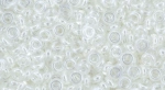 (image for) TOHO 11/o Demi Precision Round Seed Bead, Crystal Transparent Luster, color # 11TD-101-50