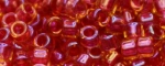 (image for) TOHO Aiko-Dark Rose Lined Topaz Transparent TB-241-50