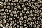 (image for) TOHO Size 11/o Round Seed Bead-Pyrite PermaFinish. 11TPF595-100