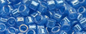 TOHO Aiko-Royal Blue Lined Aqua Luster TB-1055-50 (image for) TOHO Aiko-Royal Blue Lined Aqua Luster TB-1055-50