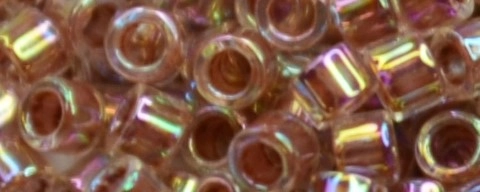 (image for) TOHO Aiko-Smoke Topaz Lined Crystal Rainbow TB-784-50