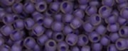 (image for) TOHO Size 15/o Round Seed Bead-Purple Lined Amethyst Matte. 15T928FM-100