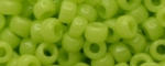 (image for) TOHO Size 15/o Round Seed Bead-Lime Opaque. 15T44-100