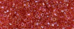 (image for) TOHO Aiko Hexagon-Dark Rose Lined Topaz TBC-241-50