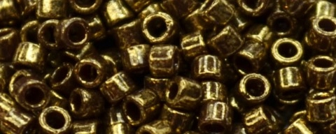(image for) TOHO Aiko-Dark Brown 24k Gilded Marbled Opaque TB-1705-50