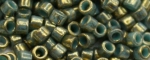 (image for) TOHO Aiko-Teal 24k Gilded Marbled Opaque TB-1703-50