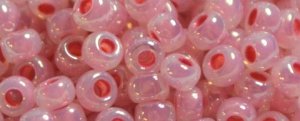 (image for) Toho Size 11/o Round Seed Bead-Dark Pink Ceylon Pearl. 11T911-100