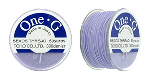 (image for) TOHO One-G Thread (5 Bobbin's) 50 Yards-Light Lavender * PT-19-50-5
