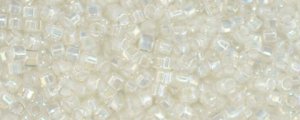 (image for) TOHO Aiko Hexagon-Cream Lined Crystal Rainbow TBC-777-50
