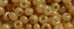 (image for) TOHO Size 11/o Round Seed Bead-Butterscotch Opaque Luster. 11T123D-100