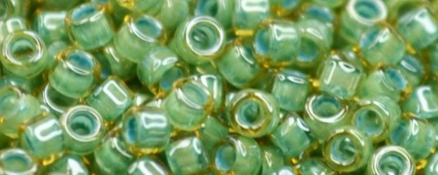 (image for) TOHO Aiko-Teal Lined Topaz Transparent TB-380-50