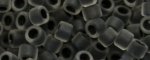 (image for) TOHO Size 11/o Round Seed Bead-Black Lined Crystal Matte. 11T344FM-100
