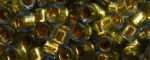 (image for) TOHO Aiko-24k Gold Lined Aqua Transparent TB-757-50