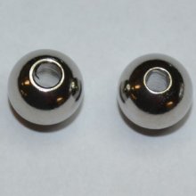 (image for) Stainless Steel - 8mm Seamless Round Bead - 200pk