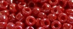 (image for) TOHO Size 11/o Round Seed Bead-Red Opaque Luster. 11T125-250