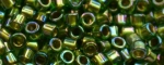 (image for) TOHO Aiko-Lime Lined Olive Rainbow TB-1805-50