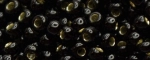 (image for) TOHO 11/o Round Seed Bead-Black Diamond Silver Lined #11T2210-100