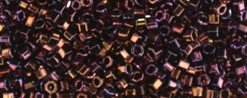 (image for) TOHO Aiko Hexagon-Plum Iris Higher Metallic TBC-502-50