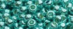 (image for) TOHO Size 8/o Round Seed Bead-Turquoise Galvanized PermaFinish. 8TPF569-100
