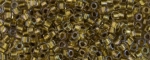 (image for) TOHO Aiko Hexagon-Light Bronze Lined Crystal Rainbow TBC-262-50