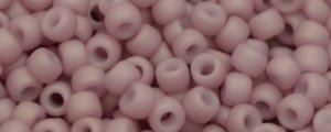 TOHO Size 15/o Round Seed Bead-Dusty Rose Chalk Matte Opaque. 15T765-100 (image for) TOHO Size 15/o Round Seed Bead-Dusty Rose Chalk Matte Opaque. 15T765-100