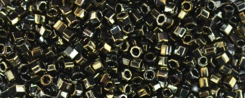 (image for) TOHO Aiko Hexagon-Olive Brown Iris Metallic TBC-83-50