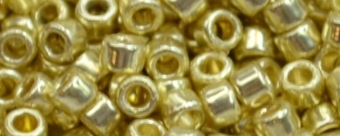 (image for) TOHO Aiko-Yellow Gold Galvanized PermaFinish TB-PF559-50