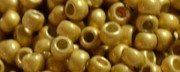 (image for) TOHO 11/o Round Seed Bead-Gold Galvanized Matte PermaFinish #11TPF557F-100