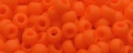 (image for) TOHO Size 11/o Round Seed Bead-Bright Orange Matte Opaque. 11T50AF-100