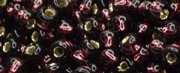 (image for) TOHO Size 11/o Round Seed Bead-Dark Amethyst Silver Lined. 11T26C-100