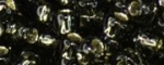 (image for) TOHO 6/o Round Seed Bead-Dark Black Diamond Silver Lined. 6T29C-100