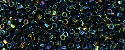 (image for) TOHO Aiko Hexagon-Jet Black Iris Metallic TBC-86-50