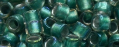 (image for) TOHO Aiko-Teal Lined Crystal Rainbow TB-264-50