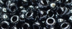 (image for) TOHO Size 15/o Round Seed Bead-Hematite Metallic. 15T81-100