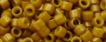(image for) TOHO Aiko-Gold Lined Mustard Luster Matte TB-1623F-50