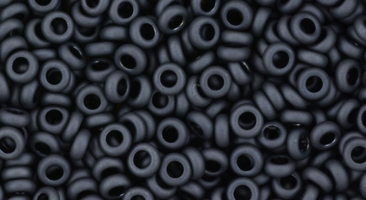 (image for) TOHO 8/o Demi Round, Gunmetal Metallic Matte, color # 8TD-611-50