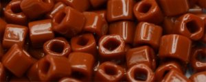 TOHO 1.5mm Cube Shape Seed Beads-Terra Cotta Opaque * 250 Gram Bag (image for) TOHO 1.5mm Cube Shape Seed Beads-Terra Cotta Opaque * 250 Gram Bag