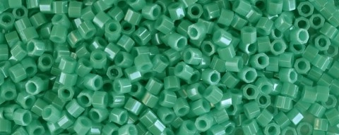 (image for) TOHO Aiko Hexagon-Turquoise Opaque Luster TBC-132-50