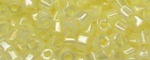 TOHO 2mm Cube Shape Seed Beads-Yellow Ceylon Pearl (image for) TOHO 2mm Cube Shape Seed Beads-Yellow Ceylon Pearl