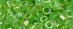 (image for) TOHO Aiko-Kelly Green Lined Crystal Rainbow TB-775-50