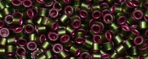 (image for) TOHO Aiko-Raspberry Lined Olivine TB-2204-50