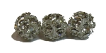 (image for) 6mm Rhinestone Round-Silver/Crystal-100 pack