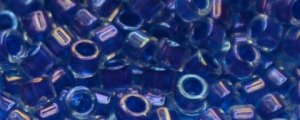 TOHO Aiko-Royal Blue Lined Sapphire Rainbow TB-189-50 (image for) TOHO Aiko-Royal Blue Lined Sapphire Rainbow TB-189-50
