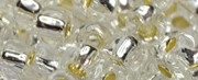 (image for) TOHO 6/o Round Seed Bead-Crystal Silver Lined. 6T21-100