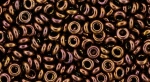 (image for) TOHO 11/o Demi Precision Round Seed Bead, Copper Metallic, color # 11TD-224-100