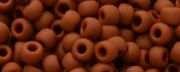 (image for) TOHO Size 11/o Round Seed Bead-Terra Cotta Matte Opaque. 11T46LF-100