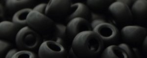 TOHO 6/o Round-Jet Black Matte Opaque. 6T49F-250 (image for) TOHO 6/o Round-Jet Black Matte Opaque. 6T49F-250