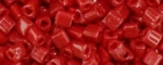 (image for) TOHO Size 11/o Triangle Shape Seed Bead-Red Opaque * 100 Gram Bag